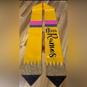 Graduation Teacher Pencil Stoles